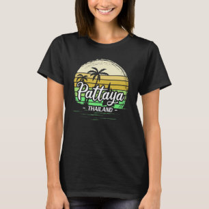 Vintage Thailand Vacation Travel Asia Thai Pattaya T-Shirt