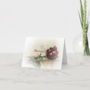 Vintage Thank You Card