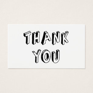 Vintage Thank You Card