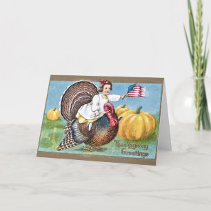 Vintage Thanksgiving Card