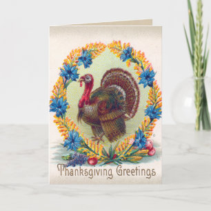 Vintage Thanksgiving Card