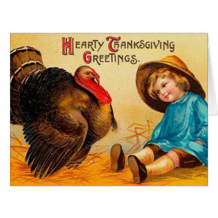Vintage Thanksgiving Greeting