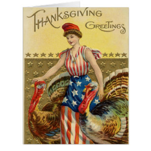 Vintage Thanksgiving Greeting