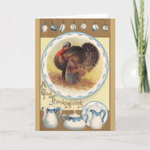 Vintage Thanksgiving Greeting Card