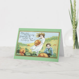 vintage Thanksgiving greeting card