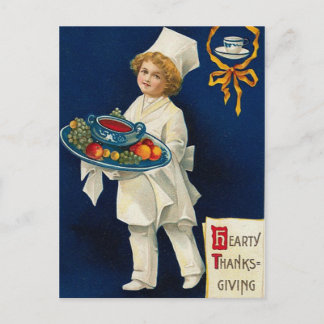 Vintage Thanksgiving Greeting Holiday Postcard