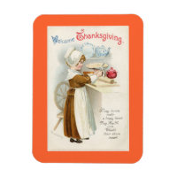 Vintage Thanksgiving Pilgrim Cook