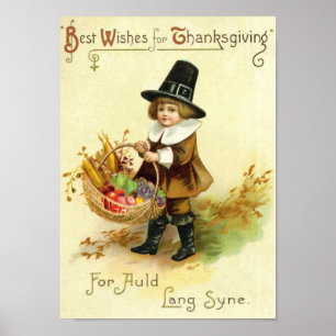 Vintage Thanksgiving Poster