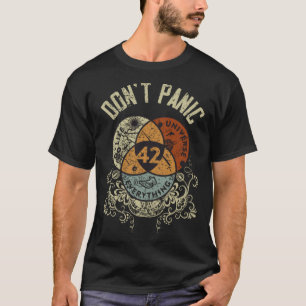 Vintage The 42 Answer to Life The Universe and Eve T-Shirt