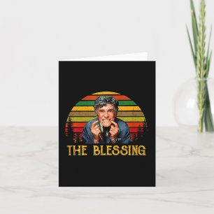 Vintage The-blessing-national  Card
