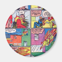 Vintage The Flame Superhero Comic Book Villain