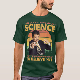 Vintage The Good Thing About Science Funny Science T-Shirt