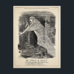 Vintage "The Nemesis of Neglect" Postcard<br><div class="desc">Vintage "The Nemesis of Neglect" postcard. This image was published in a British magazine on September 29, 1888, during the height of the Jack the Ripper murders in London’s East End. "There floats a phantom on the slum’s foul air, Shaping, to eyes which have the gift of seeing, Into the...</div>