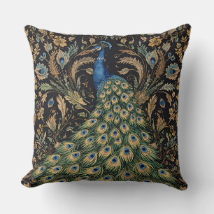 Vintage, The Peacock Floral Court Cushion