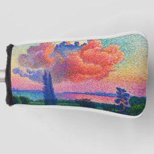 Vintage The Pink Cloud (1896) painting Golf Head Cover