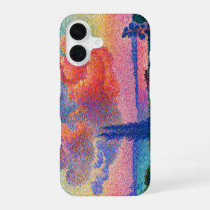 Vintage The Pink Cloud (1896) painting iPhone 16 Case