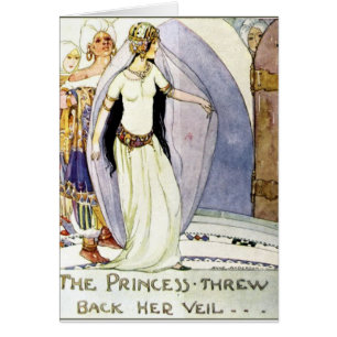 Vintage - The Princess and Her Veil,