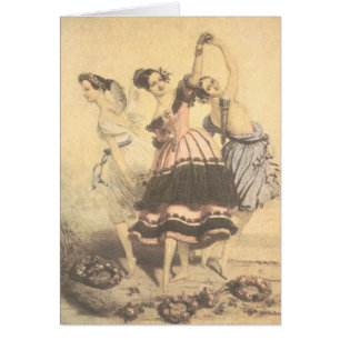 Vintage - The Three Graces Ballerinas,