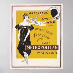 Vintage Theatre/Performance Advertisement Poster