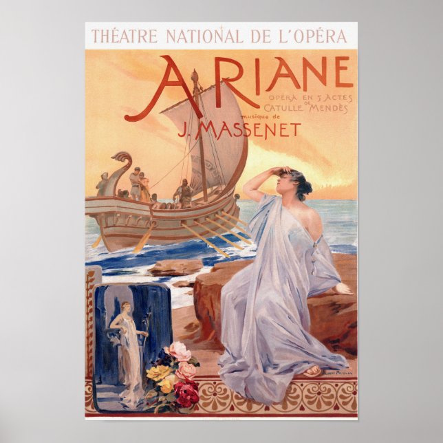 Vintage Theatre/Performance Advertisement  Poster (Front)