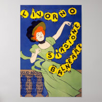 Vintage Theatre/Performance Advertisement Poster