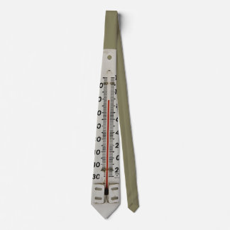 vintage thermometer tie