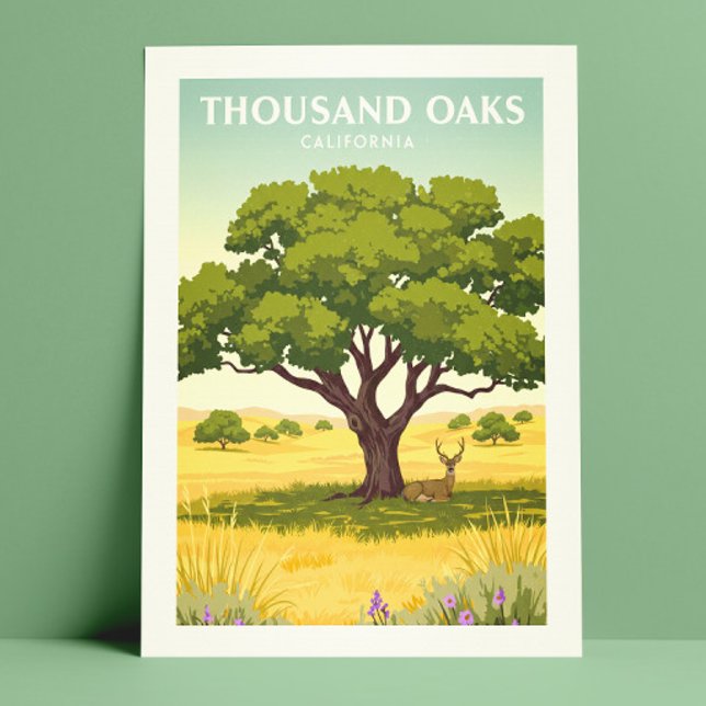Vintage Thousand Oaks California Postcard (Creator Uploaded)