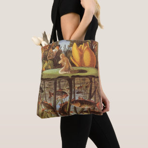 Vintage Thumbelina Fairy Tale, Eleanor Vere Boyle Tote Bag