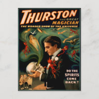 Vintage Thurston Magician Poster