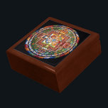 Vintage Tibetan Tantric Buddhism Mandala Gift Box<br><div class="desc">Vintage Tibetan Tantric Buddhism Mandala Design.  Makes a beautiful,  meaningful,  blissful gift for buddhists.</div>