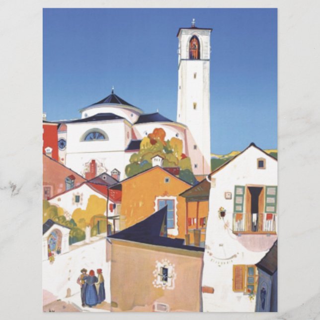 Vintage Ticino Tessin Canton Switzerland (Front)