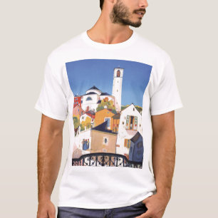 Vintage Ticino Tessin Canton Switzerland T-Shirt