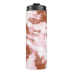 Vintage Tie Dye: Watercolor Print Thermal Tumbler