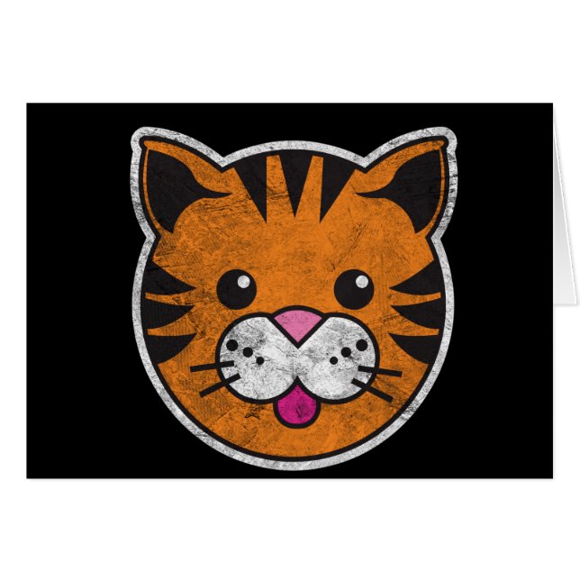 Vintage Tiger (Front Horizontal)