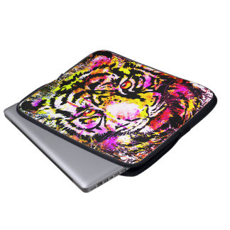 Vintage Tiger - Big Cats - Wildlife - Retro Tiger  Laptop Sleeve