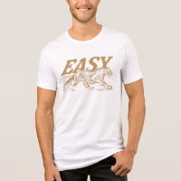 Vintage tiger design, easy bold typography, retro