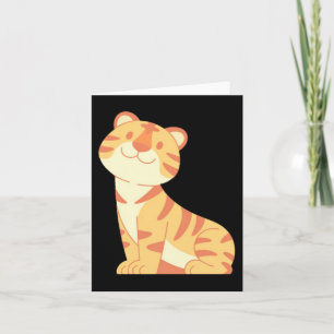 Vintage Tiger Mum Tiger Lovers Mummy Mothers Day Card