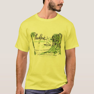 Vintage Tiki Bar New York Tea Garden T-Shirt