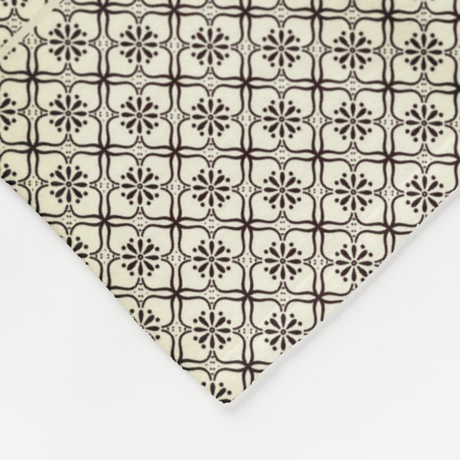 Vintage Tile Pattern Blanket (Corner)