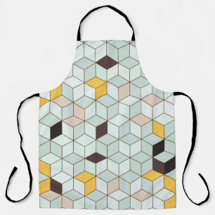 Vintage tiles background designed from geometric s apron