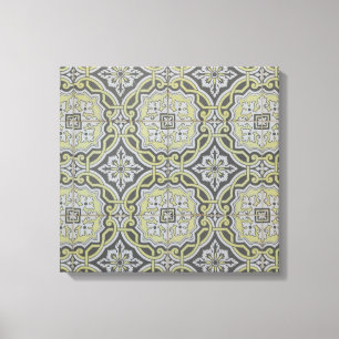 Vintage Tiles Canvas Print