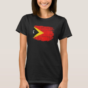 Vintage Timor Leste Flag T-Shirt