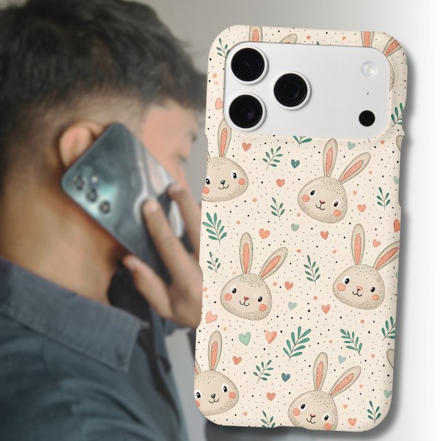 Vintage Tiny Bunny Faces with Roses Pattern (Creator Uploaded)