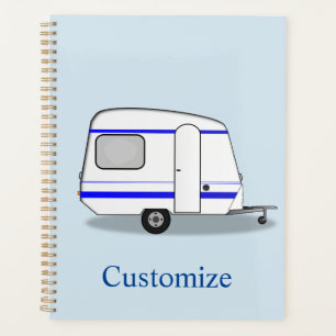 Vintage tiny trailer caravan Thunder_Cove Planner