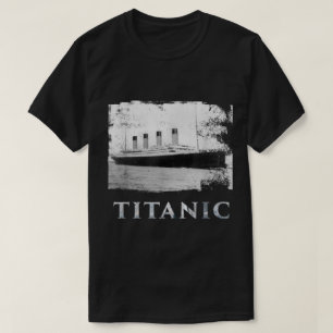 Vintage Titanic Ocean Liner Design T-Shirt