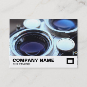 Vintage TLR Camera Business Card