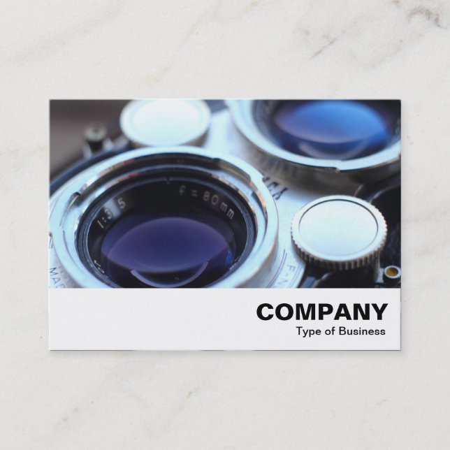 Vintage TLR Camera Business Card (Front)
