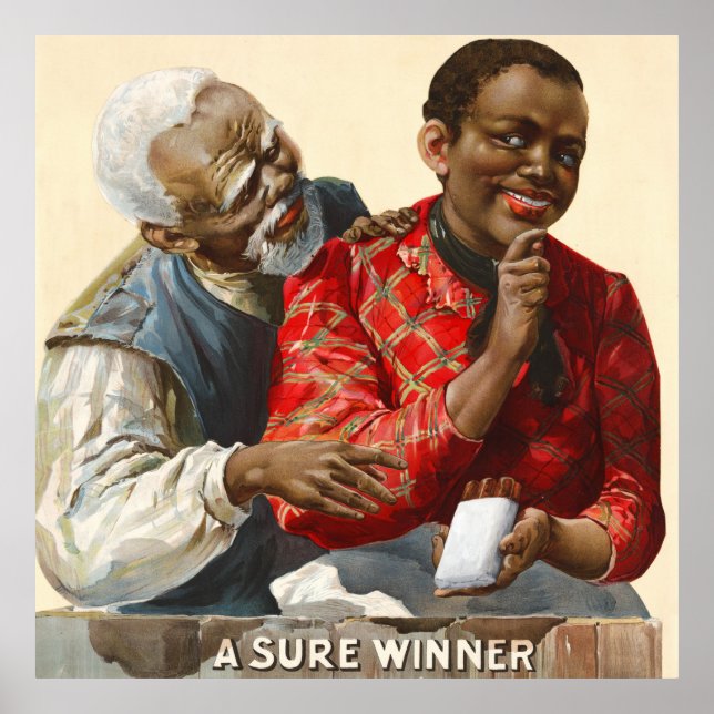 Vintage Tobacco Advertisement Poster (Front)