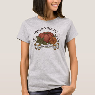 Vintage Tomato Social Club   Companion Planting  T-Shirt