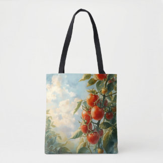 Vintage Tomatoes on a Vine Tote Bag